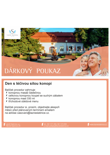 VOUCHER den s konopím - obyč.